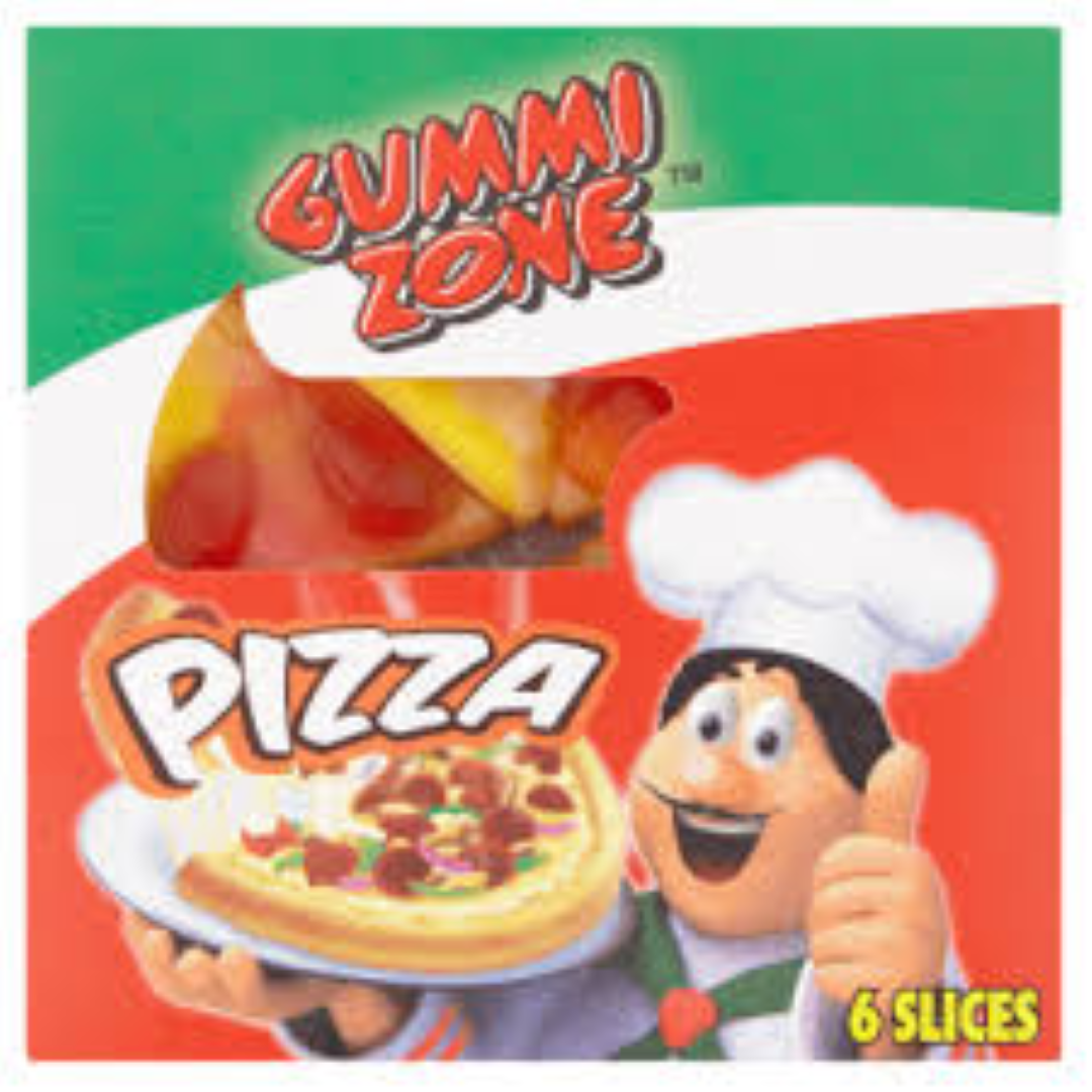 GUMMI ZONE PIZZA 6 SLICES 23G